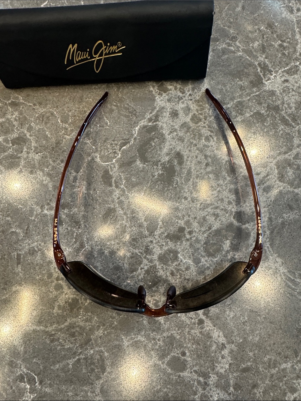 Maui Jim Lighthouse Rimless Sunglasses with x2.5 reader Lenses - Picture 2 of 11